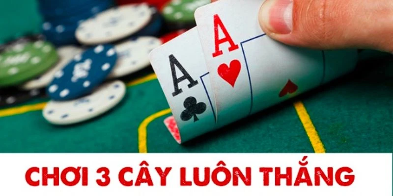 Biến thể bài 3 cây trực tuyến